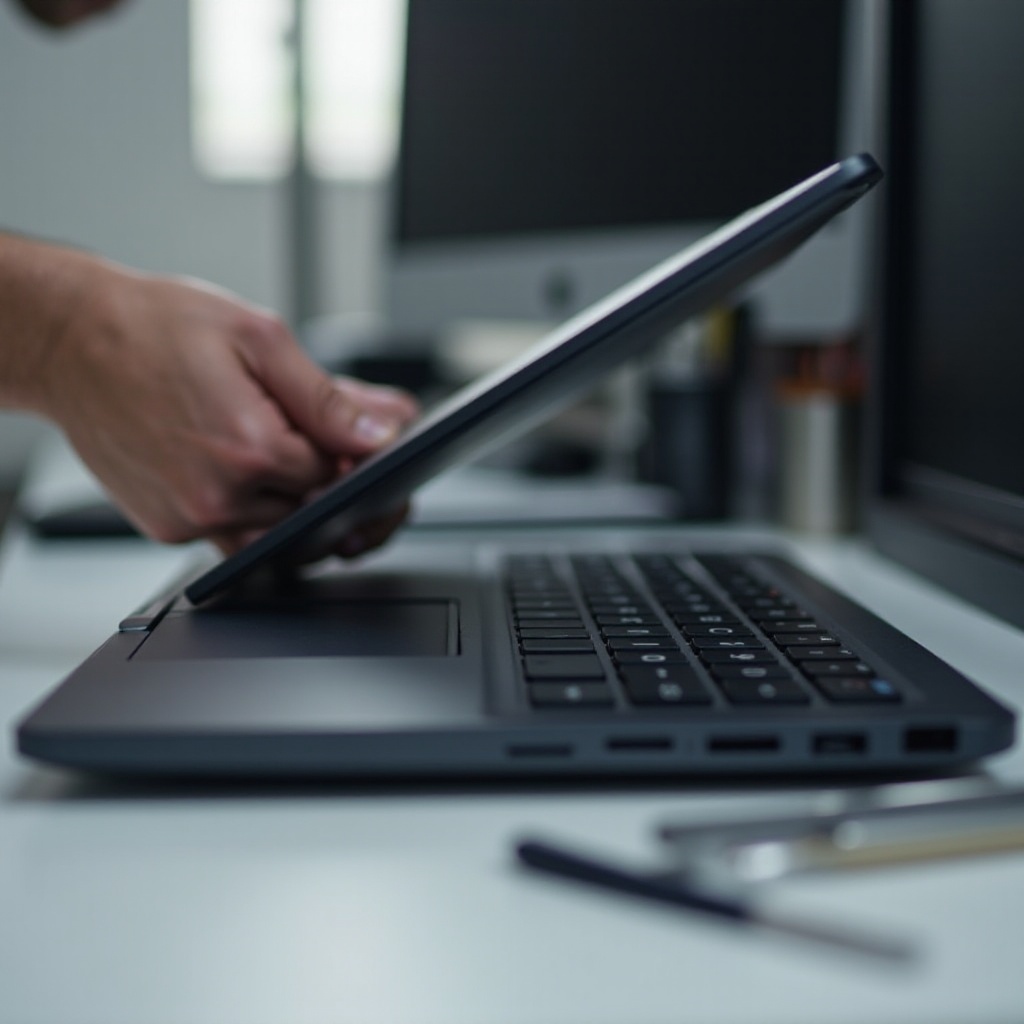 come aprire un laptop hp